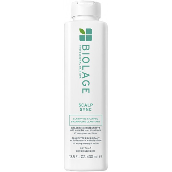 Очищающий шампунь для склонной к жирности кожи головы Biolage Scalp Sync Clarifying Shampoo Очищающий шампунь для склонной к жирности кожи головы Biolage Scalp Sync Clarifying Shampoo