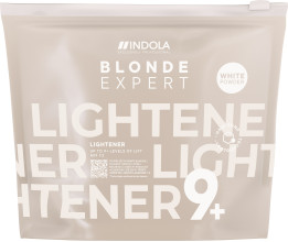 Белый беспылевой осветляющий порошок для волос Indola Professional Blonde Expert Lightener 9+ White 