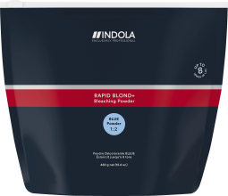 Голубая пудра для осветления волос Indola Professional Rapid Blond+ Blue Bleaching Powder Голубая пудра для осветления волос Indola Professional Rapid Blond+ Blue Bleaching Powder
