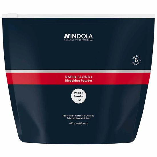 Белая пудра для осветления волос Indola Professional Rapid Blond+ White Bleaching Powder Белая пудра для осветления волос Indola Professional Rapid Blond+ White Bleaching Powder