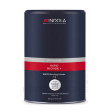 Белый беспылевой осветляющий порошок для волос Indola Professional Blonde Expert Lightener 9+ White Белый беспылевой осветляющий порошок для волос Indola Professional Blonde Expert Lightener 9+ White
