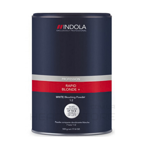 Белый беспылевой осветляющий порошок для волос Indola Professional Blonde Expert Lightener 9+ White Белый беспылевой осветляющий порошок для волос Indola Professional Blonde Expert Lightener 9+ White