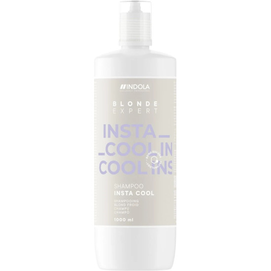 Шампунь для светлых волос нейтрализующий желтизну Indola Professional Blonde Expert Care Insta Cool Shampoo Шампунь для светлых волос нейтрализующий желтизну Indola Professional Blonde Expert Care Insta Cool Shampoo