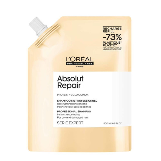 Шампунь для поврежденных волос L'Oreal Professionnel Serie Expert Absolut Repair Gold Quinoa + Protein Shampoo
