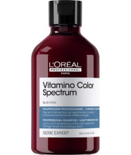  Шампунь для блиску та нейтралізації помаранчевих відтінків L'Oreal Professionnel Serie Expert Vitamino Color Spectrum Blue Dyes Shampoo