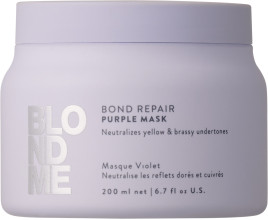 Нейтрализующая маска для волос Schwarzkopf Professional BlondMe Bond Repair Purple Mask 