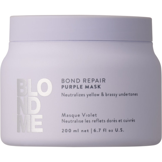 Нейтрализующая маска для волос Schwarzkopf Professional BlondMe Bond Repair Purple Mask 