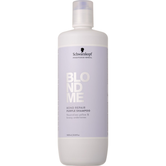 Фиолетовый шампунь для волос Schwarzkopf Professional BlondMe Bond Repair Purple Shampoo Фиолетовый шампунь для волос Schwarzkopf Professional BlondMe Bond Repair Purple Shampoo