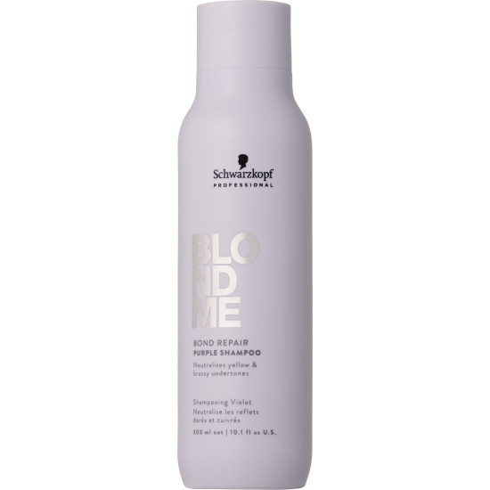 Фиолетовый шампунь для волос Schwarzkopf Professional BlondMe Bond Repair Purple Shampoo Фиолетовый шампунь для волос Schwarzkopf Professional BlondMe Bond Repair Purple Shampoo