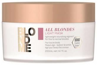 Маска легкий уход для всех типов осветленных волос Schwarzkopf Professional BlondMe All Blondes Light Mask