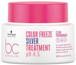 Маска для нейтрализации нежелательной желтизны волос Schwarzkopf Professional BC Bonacure pH 4.5 Color Freeze Silver Treatment