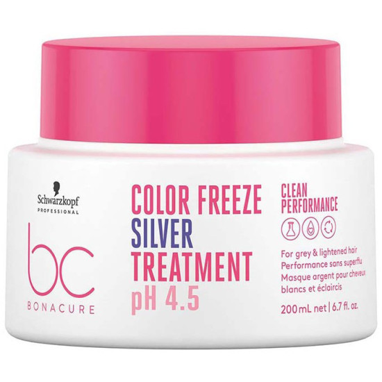 Маска для нейтрализации нежелательной желтизны волос Schwarzkopf Professional BC Bonacure pH 4.5 Color Freeze Silver Treatment