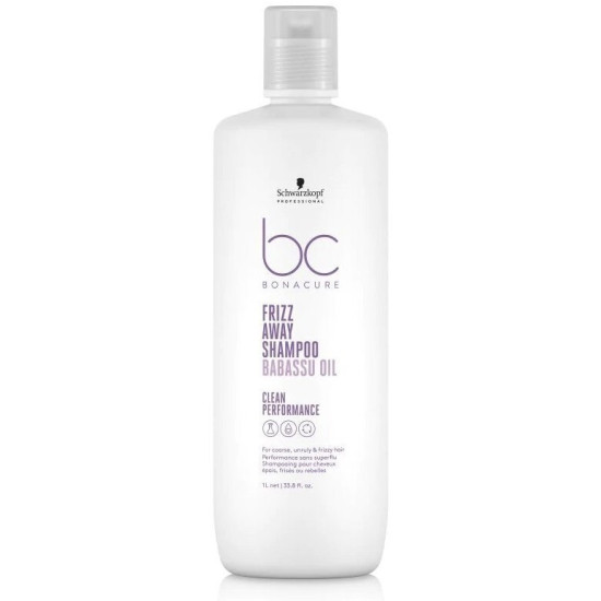  Шампунь для гладкости жестких волос Schwarzkopf Professional BC Bonacure Frizz Away Shampoo