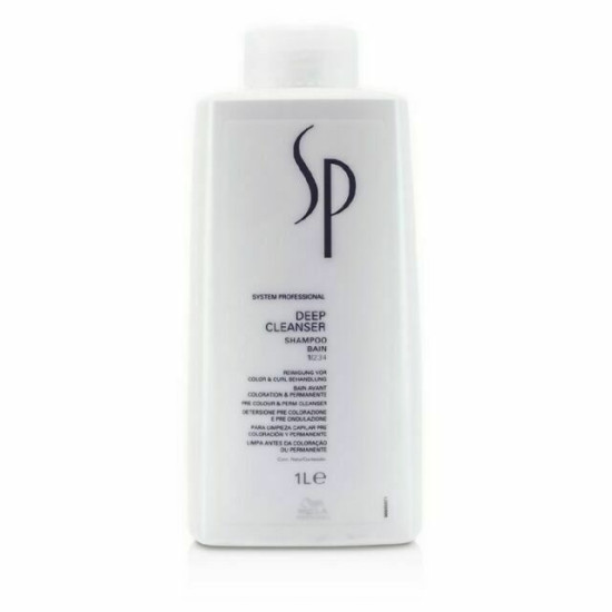 Шампунь для глубокой очистки волос Wella Professionals SP Expert Kit Deep Cleanser Shampoo (Pre Color &P erm Cleanser)