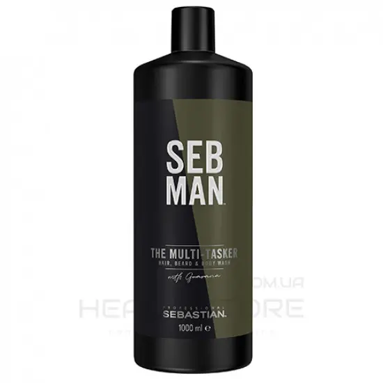 Купить Шампунь три в одном для ухода за волосами, бородой и телом