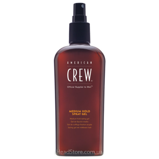Спрей-гель середньої фіксації для волосся American Crew Official Supplier to Men Medium Hold Spray Gel