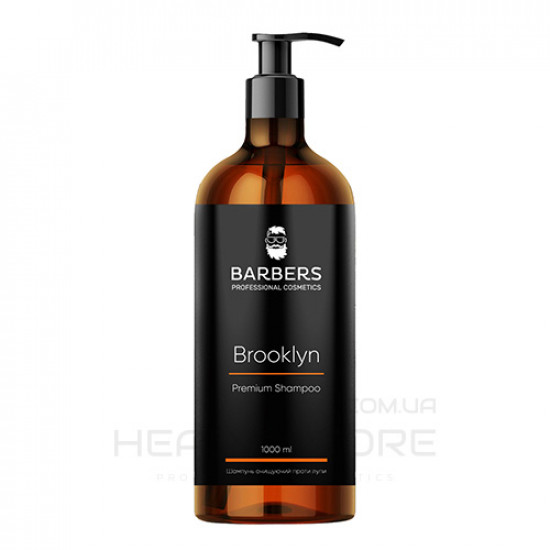 Шампунь від лупи для чоловіків Barbers Professional Brooklyn Premium Shampoo
