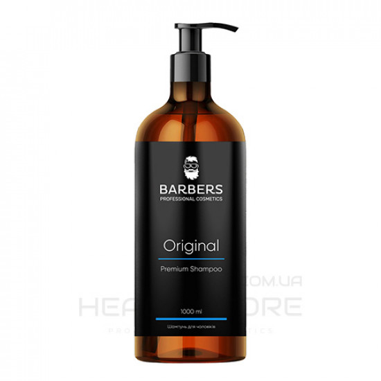 Шампунь для мужчин ежедневного использования Barbers Professional Original Premium Shampoo