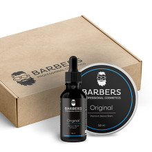 Набор для ухода за бородой Barbers Professional Original Premium Beard 