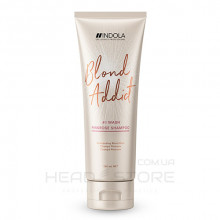 Шампунь для світлого волосся з рожевим пігментом Indola Professional Blond Addict Pinkrose Shampoo