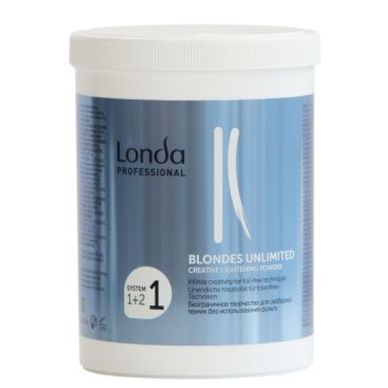 Освітлююча пудра для вільних технік блондування Londa Professional Blondes Unlimited Bleach Powder