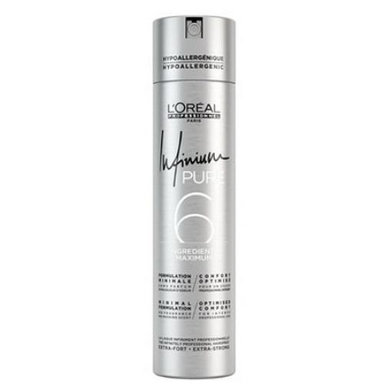 Лак для волосся екстрасильної фіксації без запаху L'Oreal Professionnel Infinium Pure Extra Strong Hairspray