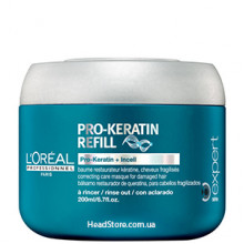 Восстанавливающая маска с кератином L'Oreal Professionnel Pro-Keratin Refill Masque