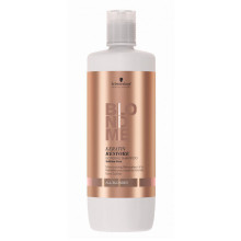 Бондинг-шампунь кератиновое восстановление Schwarzkopf Professional BlondMe Keratin Restore Bonding Shampoo