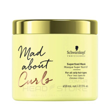 Несмываемая маска для очень волнистых волос Schwarzkopf Professional Mad About Curls Superfood leave-in