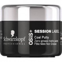Нежирная матирующая глина для волос Schwarzkopf Professional Osis+ Session Label Coal Putty