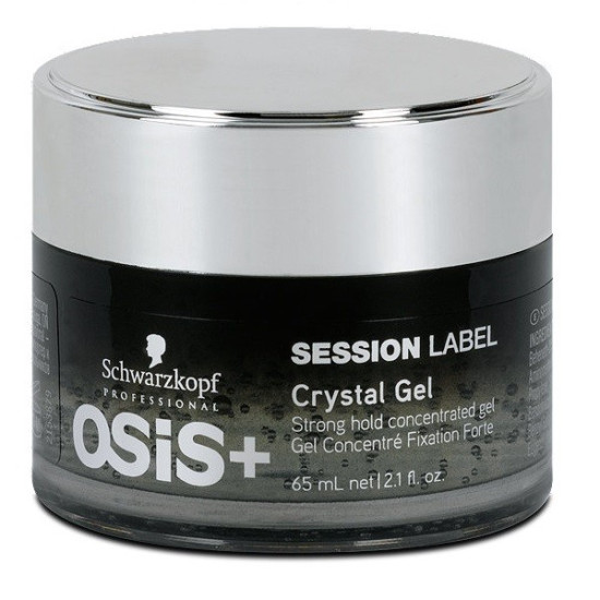 Гель сильної фіксації Schwarzkopf Professional Osis+ Session Label Crystal Gel 