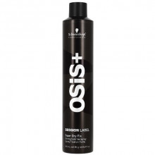 Суперсухий лак для волосся сильної фіксації Schwarzkopf Professional Osis+ Session Label Super Dry Fix