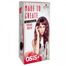Подарочный набор для укладки Schwarzkopf Professional Osis+ Volume Box Гель, Лак, щетка для волос Подарочный набор для укладки Schwarzkopf Professional Osis+ Volume Box Гель, Лак, щетка для волос