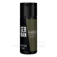 Шампунь три в одном для ухода за волосами, бородой и телом Sebastian Professional SebMan Care The Multi-Tasker 3-in-1- Hair, Beard & Body Shampoo