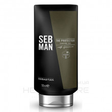 Крем для гоління пом'якшує шкірне покриття Sebastian Professional SebMan Grooming The Protector Shaving Gel