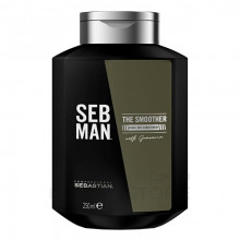 Кондиціонер для волосся. Зволожує і робить його більш слухняним Sebastian Professional SebMan Care The Smoother Conditioner