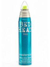 Лак для волосся з інтенсивним блиском середньої фіксації TIGI Bed Head Masterpiece Hairspray
