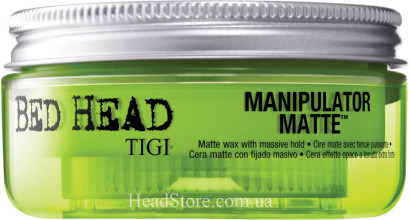 Матовий віск сильної фіксації TIGI Bed Head Manipulator Matte