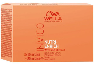 Питательная восстанавливающая сыворотка с экстактом шелка Wella Professionals Invigo Nutri-Enrich Nourishing Serum 