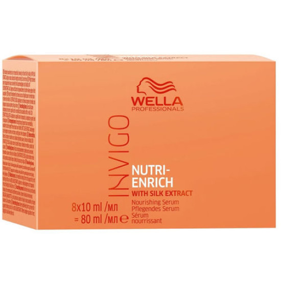 Питательная восстанавливающая сыворотка с экстактом шелка Wella Professionals Invigo Nutri-Enrich Nourishing Serum 