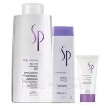 Шампунь для восстановления поврежденных волос Wella Professionals SP Repair Shampoo