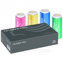 Фольга алюминиевая для окрашивания 4 рулона Wella Professionals Aluminium Foils set 4 Colours 